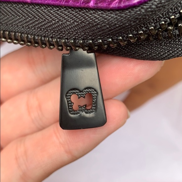NWT Eric Javits Purple Wallet - Picture 3 of 6